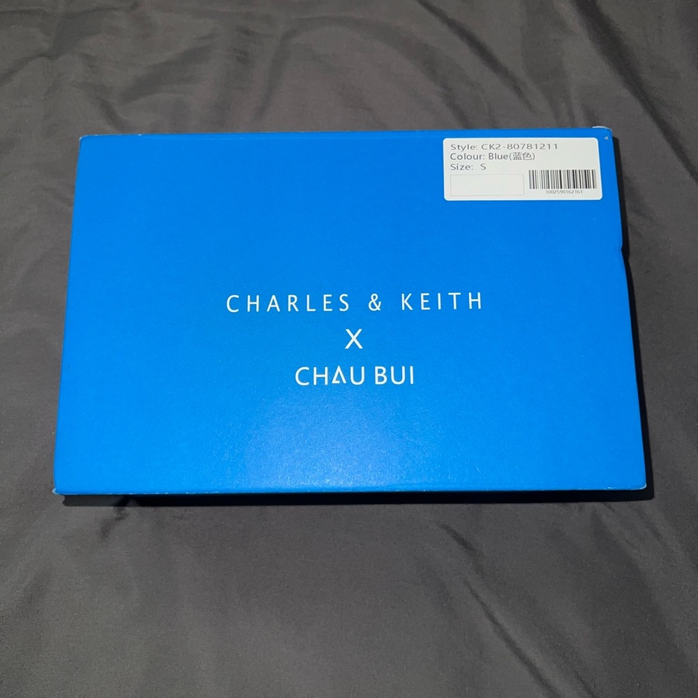 Charles & Keith x Chau Bui Bag (Blue)